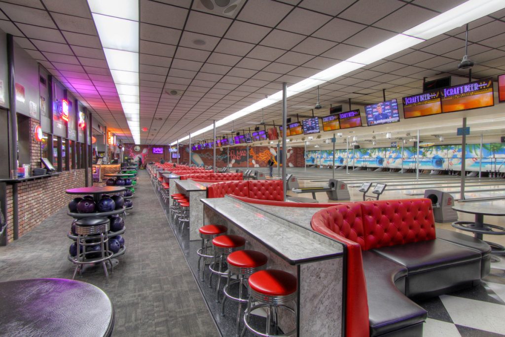 bowling lanes